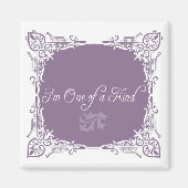 Aimant Je suis l'une des citations (Devant)