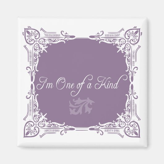 Aimant Je suis l'une des citations (Devant)