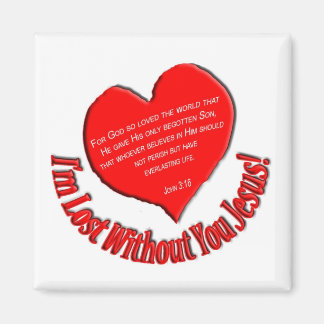 Aimant Je suis perdu sans toi Jésus