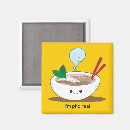 Aimant Je suis Pho Real (Recto/Verso)