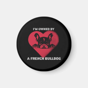 Aimant Je suis possédé par un Bouledogue Français