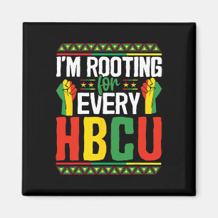 Aimant Je suis pour chaque étudiant Hbcu du Mois de l'His