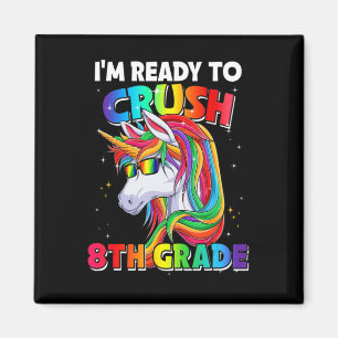 Aimant Je suis prêt à écraser la 8e année de retour à l'U