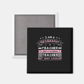 Aimant Je Suis Professeur De Géographie (Recto/Verso)