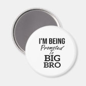 Aimant Je suis promu grand frère, Grossesse (Recto/Verso)