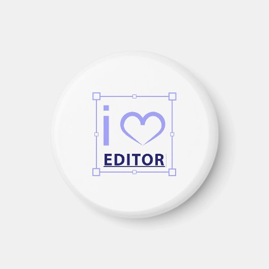 Aimant Je suis rédacteur (Devant)