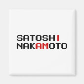 AIMANT JE SUIS SATOSHI NAKAMOTO (Devant)