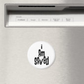 Aimant Je suis sauvé chrétien (In Situ (Lave-vaisselle))