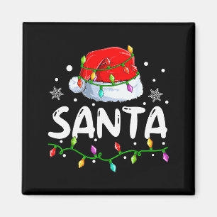 Aimant Je suis si bon Santa vient deux fois Lumières de N
