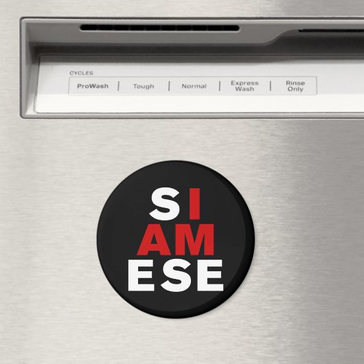 AIMANT JE SUIS SIAMESE (In Situ (Lave-vaisselle))
