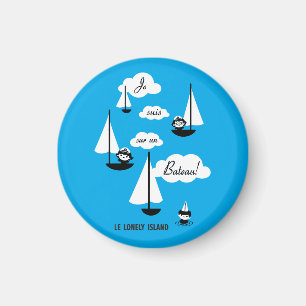 Aimant Je suis sur un Bateau !