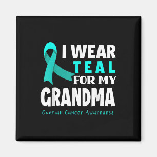 Aimant Je Suis Turquoise Pour Mon Grand-Mère Pour Le Canc