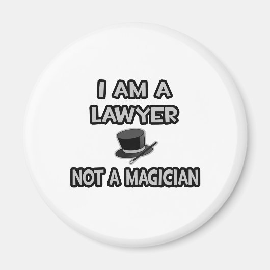 Aimant Je Suis Un Avocat... Pas un magicien (Devant)