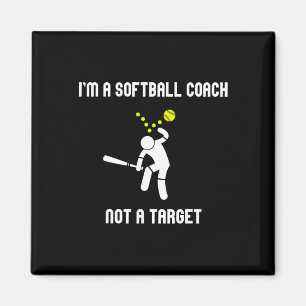 Aimant Je suis un coach Softll, pas une cible