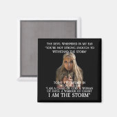 Aimant Je suis un enfant de Dieu, je suis la tempête (Recto/Verso)