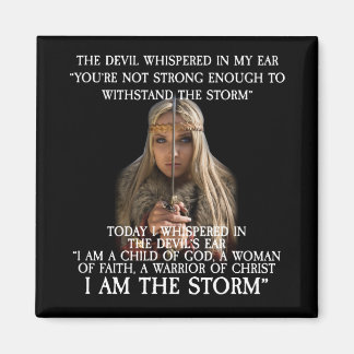 Aimant Je suis un enfant de Dieu, je suis la tempête