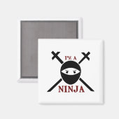 Aimant Je Suis Un Ninja (Recto/Verso)