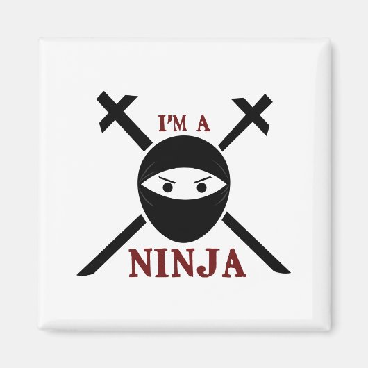 Aimant Je Suis Un Ninja (Devant)