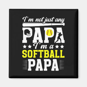 Aimant Je suis un papa tout mou d'un papa joueur tout mou