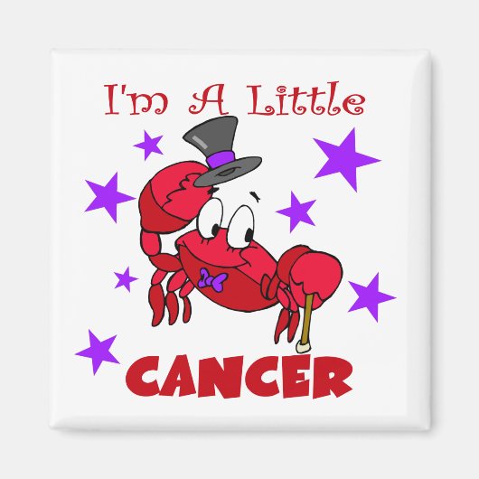 Aimant Je suis un petit cancer (Devant)