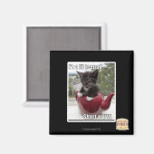 Aimant Je suis un pot de lait (Recto/Verso)