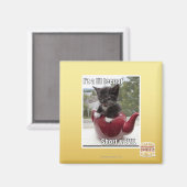 Aimant Je suis un pot de lait (Recto/Verso)