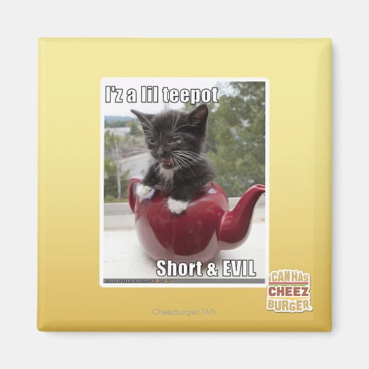 Aimant Je suis un pot de lait (Devant)