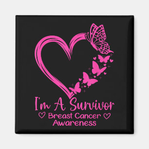 Aimant Je Suis Un Survivant Conscience Du Cancer Du Sein