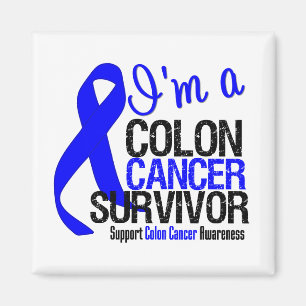 Aimant Je suis un survivant de cancer du colon