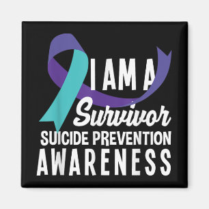 Aimant Je suis un survivant Prévention du suicide sensibi