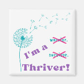Aimant Je suis un Thriver ! (Devant)
