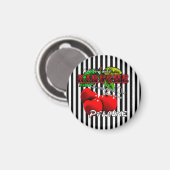 Aimant Je suis une cerise. Tu es une prune (Recto/Verso)