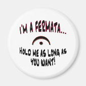 Aimant Je suis une Fermata... (Devant)