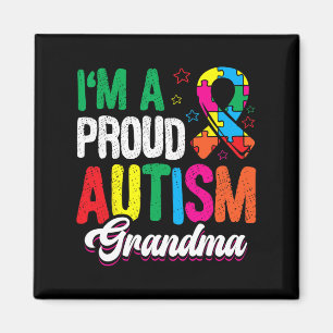 Aimant Je suis une fière autisme grand-mère Autiste de so