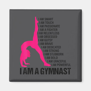 Aimant Je suis une gymnaste