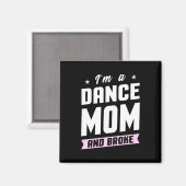 Aimant Je Suis Une Maman Danse Et Brod (Recto/Verso)