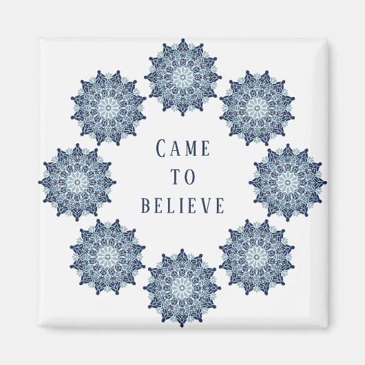 Aimant Je suis venu à croire (Devant)