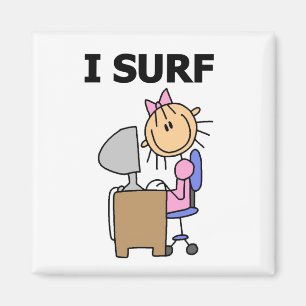 Aimant Je surfe sur le Web