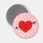 Aimant Je t'aime ! (Recto/Verso)