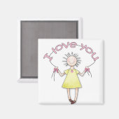 Aimant Je T'Aime (Recto/Verso)