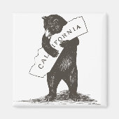 Aimant Je T'Aime Californie (Devant)