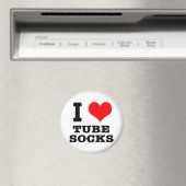 Aimant Je T'AIME chaussettes hautes (In Situ (Lave-vaisselle))