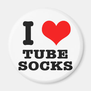 Aimant Je T'AIME chaussettes hautes