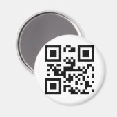 Aimant Je t'aime - Code QR (Recto/Verso)