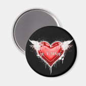 Aimant Je t'aime (Je t'aime) (Recto/Verso)