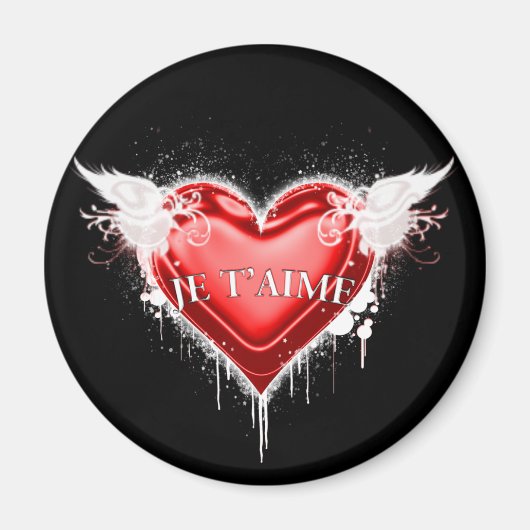 Aimant Je t'aime (Je t'aime) (Devant)