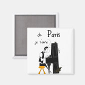 Aimant je t'aime Paris (Recto/Verso)