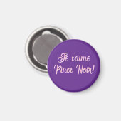 Aimant Je t'aime Pinot Noir (Recto/Verso)