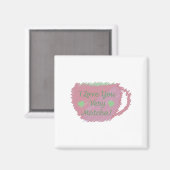 Aimant Je T'Aime Très Matcha (Recto/Verso)