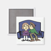 Aimant Je T'Aime Valentine (Recto/Verso)